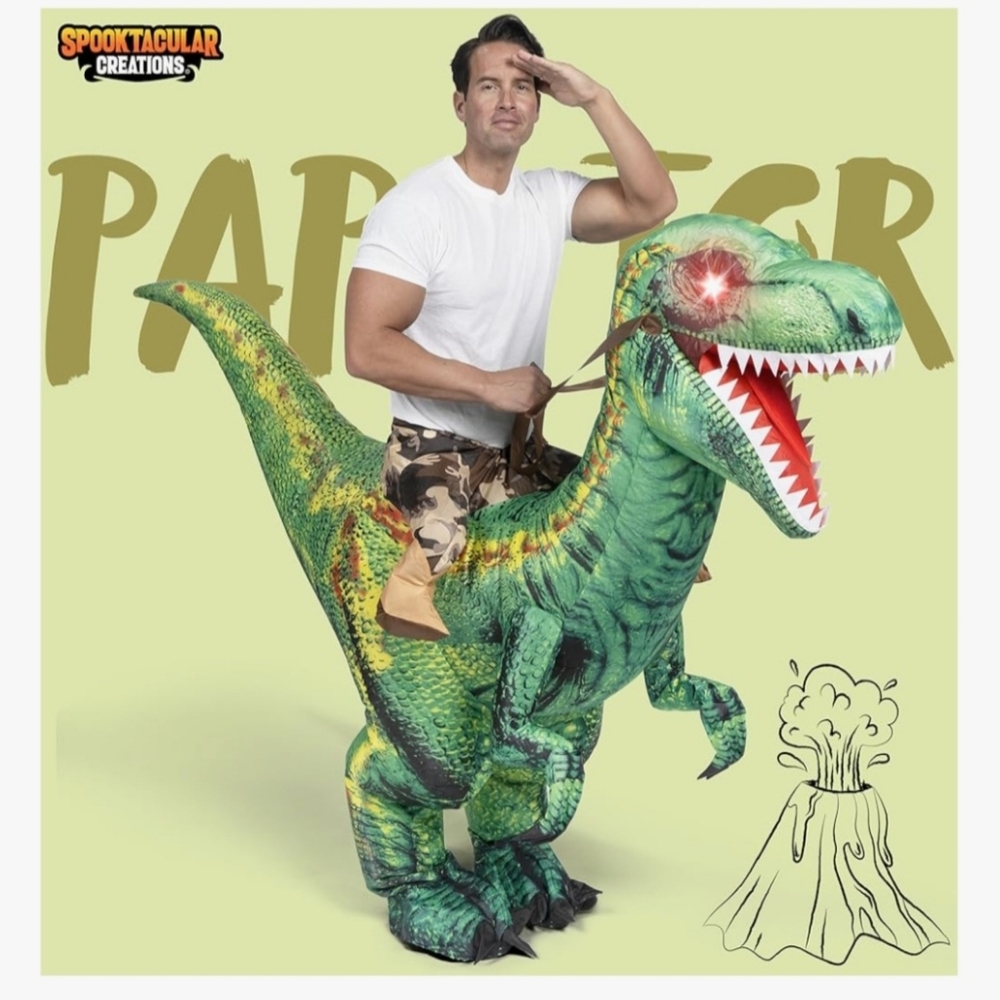 Adult Inflatable Dinosaur Costume